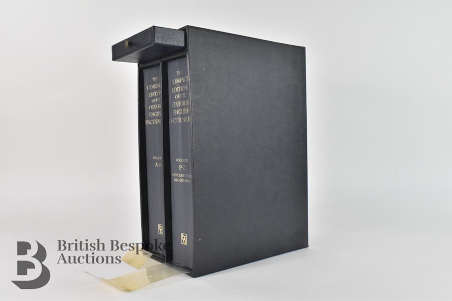 The Compact Edition of the Oxford English Dictionary - Image 3 of 5