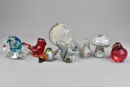 Glass Animal Paperweights