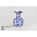 Blue Glass Vase