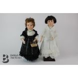 20th Century Bisque Headed Dolls