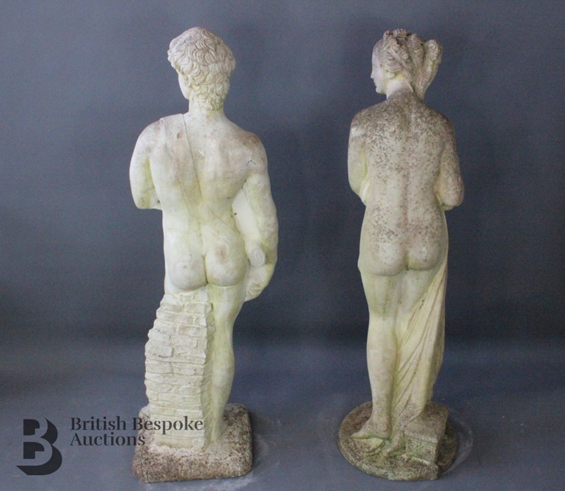 Two Garden Stone Ornaments - Image 6 of 7