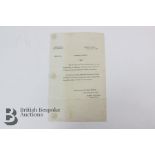 1818 Original Horse Guards Recruiting Department Circular