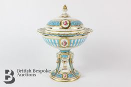 Late 19th Century Minton Comport and Cover