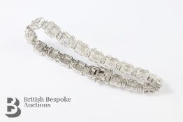 Silver Cubic Zirconia Bracelet