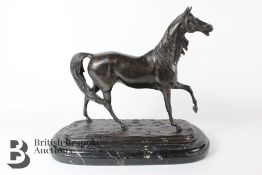Equestrian Bronze Study