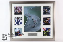 Alain Prost Signed and Framed with Certificate