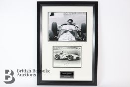 Signed Photograph of Stirling Moss