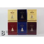 Bells Old Scotch Whisky New Millennium Christmas Decanters