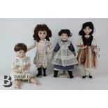 20th Century Bisque Dolls