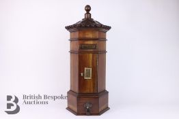 20th Century Wood Carved Letter Box