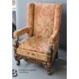 Victorian Baronial Arm Chair