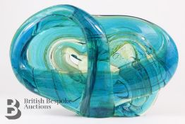 Michael Harris for Mdina Glass Knot Sculpture