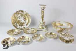 Royal Crown Derby 'Gold Aves' Porcelain