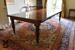 Victorian Mahogany Twelve Seater Dining Table