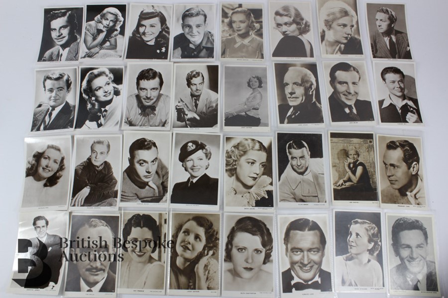 Approx. 100 Real Photographic Vintage Film Star Postcards - Image 5 of 6