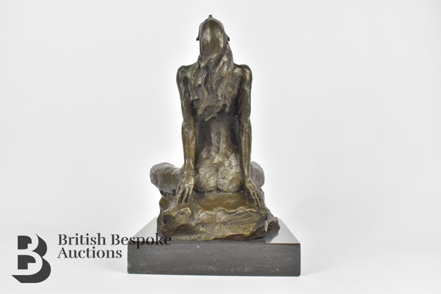 Contemporary Bronze Sculpture - Feminine Nude - Image 6 of 6