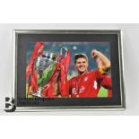 Steven Gerrard and Fernando Torres Signed Photographs