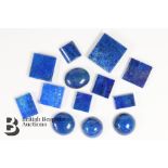 Miscellaneous Lapis Lazuli Stone Pieces