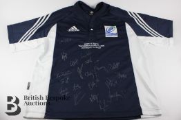 Signed Rugby Shirt from Rugby Aid 2005 Northern VS Southern Hemisphere