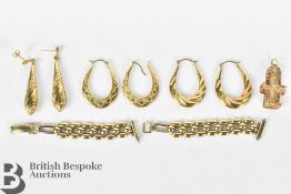 Collection of 9ct Gold Jewellery