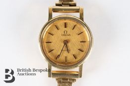 Lady's Omega Gold Wrist Watch