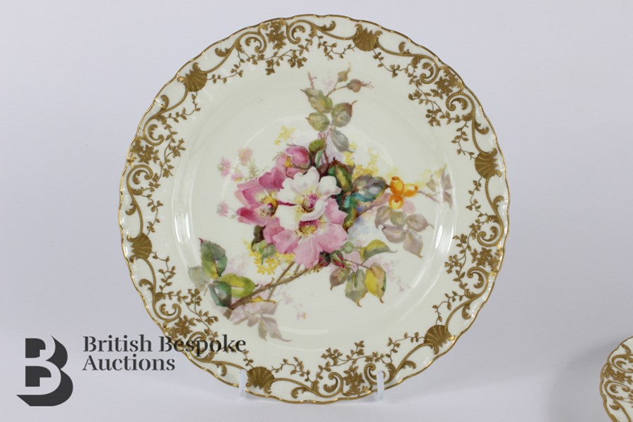 Three Royal Crown Derby Cabinet Plates - Image 7 of 10