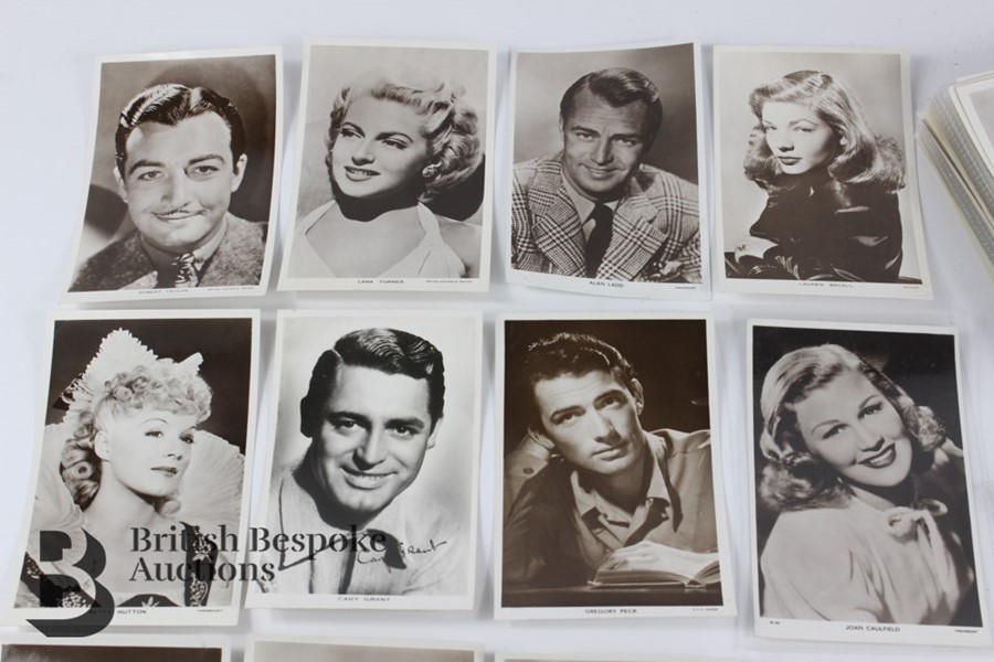 Approx. 100 Real Photographic Vintage Film Star Postcards - Image 2 of 6