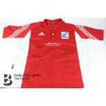 Signed Rugby Shirt from Rugby Aid 2005 Northern VS Southern Hemisphere