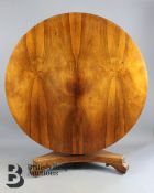 19th Century Rosewood Circular Dining Table