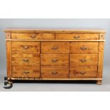 Teak Mirrored Sideboard