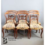 Six Victorian Mahogany Dining Chairs