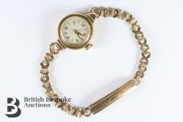 Lady's 9ct Gold Wrist Watch