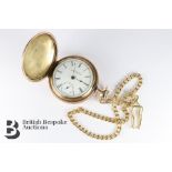 American Waltham Gold Plated Pocket Watch