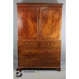 Mahogany Linen Press