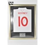 Signed Wayne Rooney England Shirt 2010
