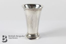 Scottish Silver Spill Vase