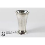 Scottish Silver Spill Vase