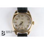 Gentleman's 9ct Gold Avia Wrist Watch
