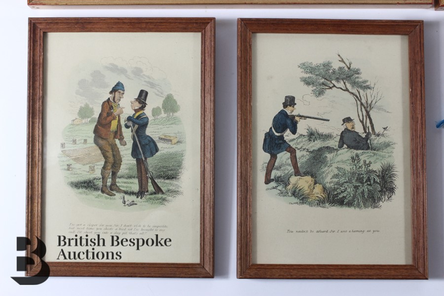 19th Century Satirical Engravings and Hunting Prints - Image 2 of 8