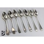 Georgian and Victorian Silver Serving Spoons