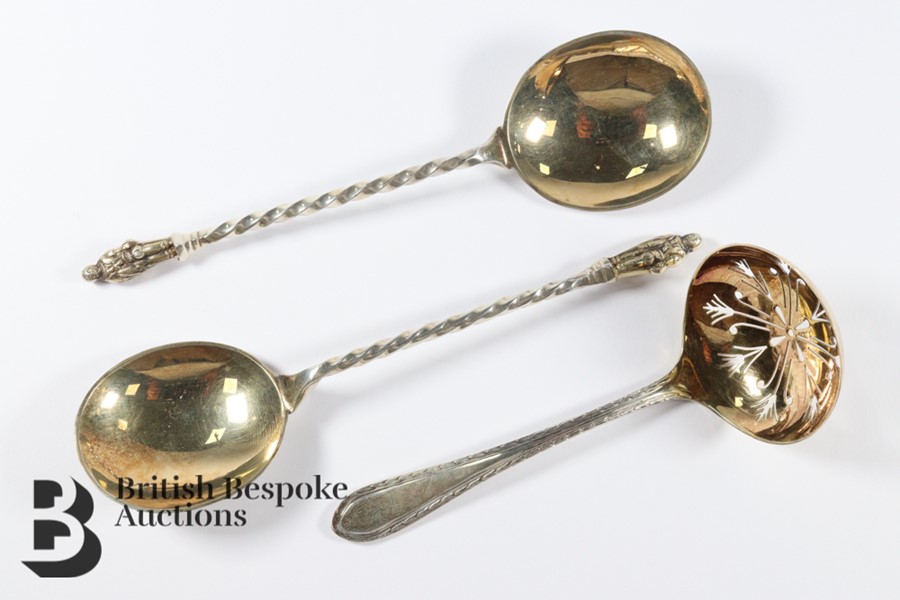 Silver Sifter Spoon - Image 2 of 3