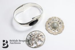 Sterling Silver Brooches