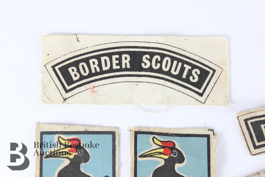 Rare Printed Cloth Insignia for the Border Scouts - Image 3 of 5