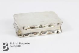 Victorian Silver Table Snuff Box