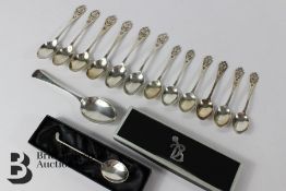 Scottish Silver Tea Spoons