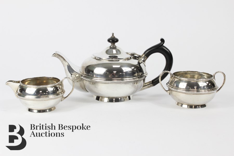 Silver Bachelor Tea Trio - Image 8 of 10