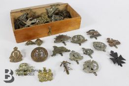 Fifty Military British Cap Badges