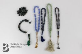 Quantity of Semi-precious Stone Worry/Meditation Beads