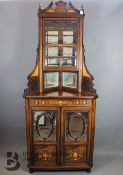 Rosewood Corner Cabinet