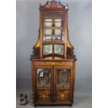 Rosewood Corner Cabinet